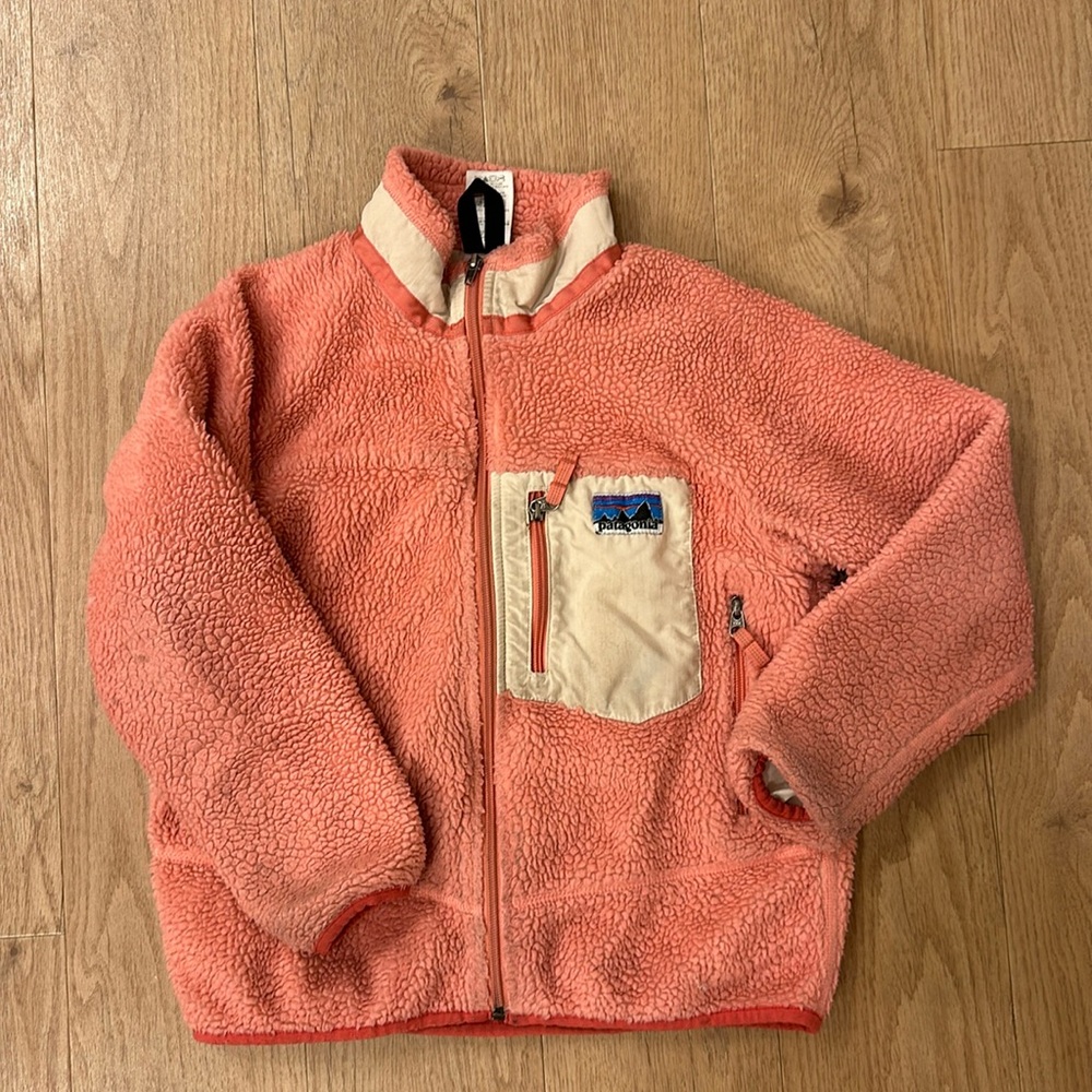 Vintage Girls Patagonia Fleece Jacket